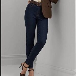 Lauren Ralph Lauren Classic Skinny Curvy Jeans Size 6